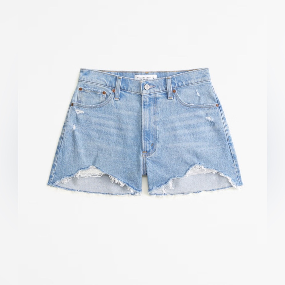Curve Love High Rise 4 Inch Mom Shorts